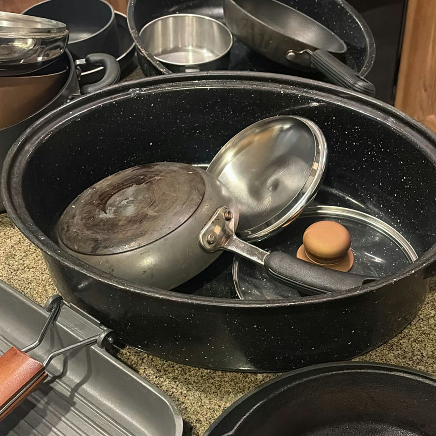 Assorted Pots, Pans, Lids, and Griddle - image 6 of 6