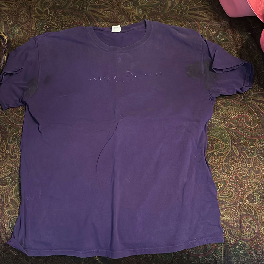 Assorted striped and solid-color tops - image 10 of 11
