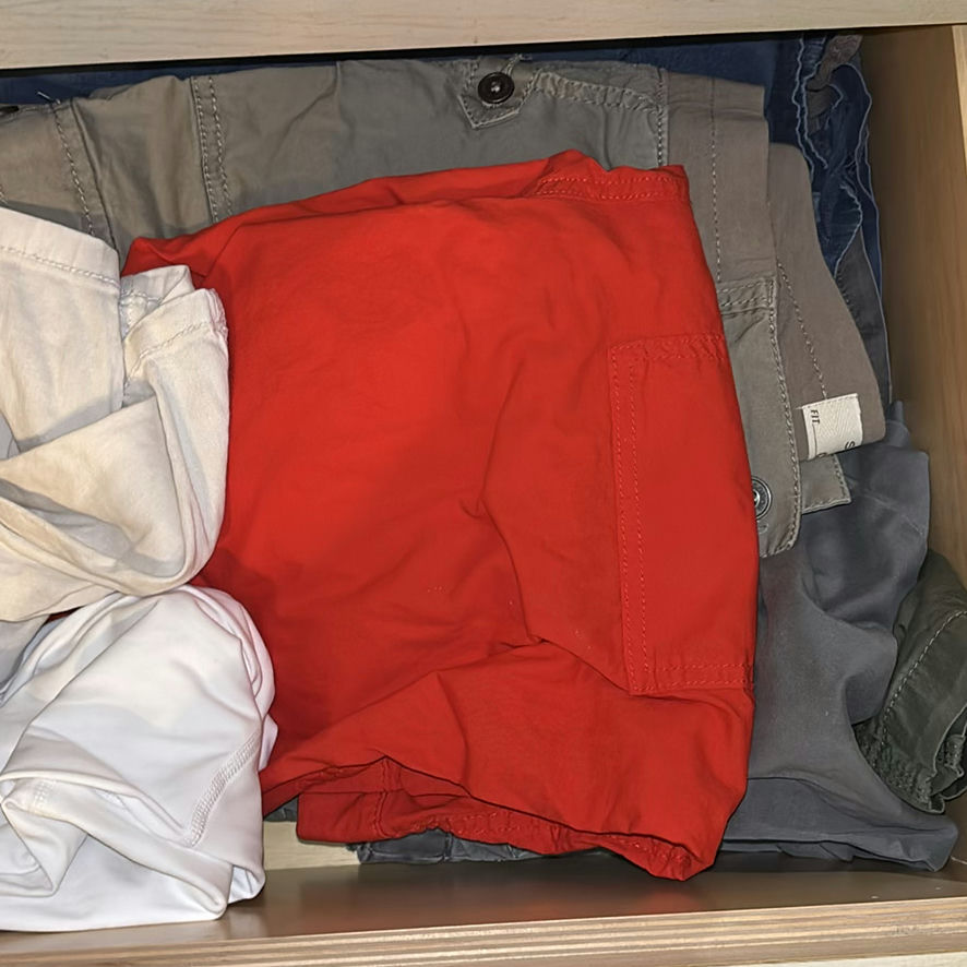 Assorted casual clothing (jeans, shorts, jackets, and shirts) - image 3 of 7