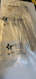 White garment bags with penguin illustration - thumbnail 1 of 5