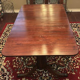 Wooden Pedestal Dining Table - thumbnail 1 of 14
