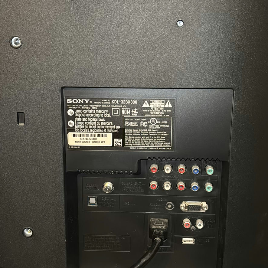 Sony Bravia KDL-32BX300 LCD TV - image 5 of 5