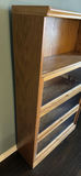 Oak display cabinet with glass doors - thumbnail 6 of 6