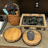 Kitchen Utensil Basket, Trivets, and Decorative Spheres - thumbnail 1 of 7