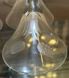 Set of Six Etched Martini Glasses - thumbnail 4 of 5
