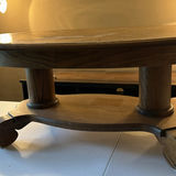 Oak Oval Pedestal Table - thumbnail 4 of 5