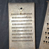 Vintage metal hand graters - thumbnail 2 of 6