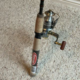 Two fishing rods with reels - thumbnail 2 of 9