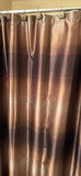 Bathroom items including shower curtain, caddy, brushes, mat, tissue box cover, and decorative grape arrangement - thumbnail 1 of 7