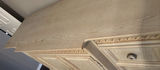 Ornate cream-colored armoire/dresser with multiple drawers - thumbnail 6 of 6