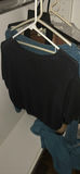 Assorted women's knit sweaters and tops on hangers - thumbnail 8 of 14