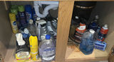Assorted cleaning products and supplies - thumbnail 1 of 5