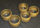 Assorted Metal and Wooden Napkin Rings - thumbnail 4 of 10