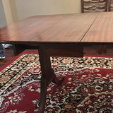Wooden Pedestal Dining Table - thumbnail 10 of 14