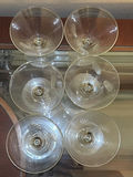 Set of Six Etched Martini Glasses - thumbnail 2 of 5