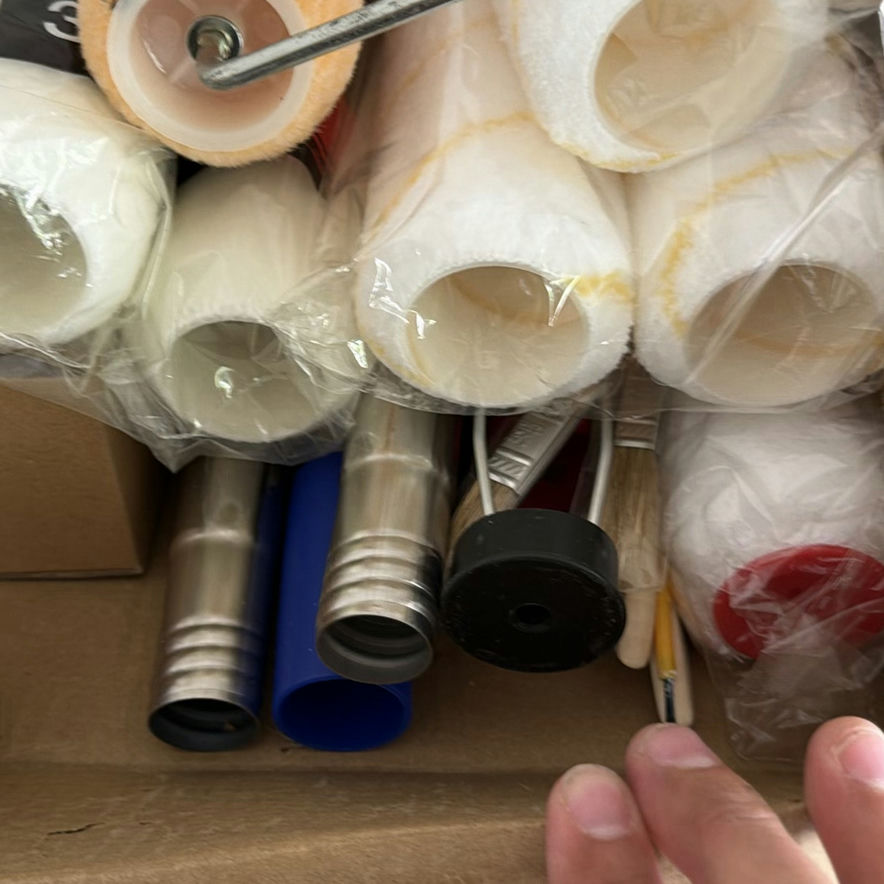 Assorted painting supplies and power tools - image 6 of 9