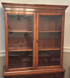 Wooden China Cabinet with Glass Doors - thumbnail 2 of 4