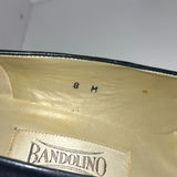Black Bandolino pumps, pink leopard-patterned flip-flops, and black slingback sandals - thumbnail 3 of 13