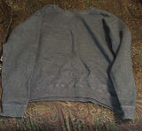 Blue jeans and gray Hanes sweatshirt - thumbnail 4 of 5