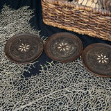 Dried botanical decor with candles, potpourri jar, and coasters - thumbnail 4 of 6