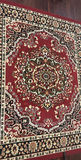 Red Patterned Area Rug - thumbnail 1 of 6