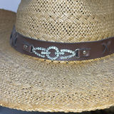 Assorted straw hats and woven sun hats - thumbnail 2 of 12