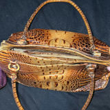 Two croc-embossed handbags - thumbnail 4 of 6