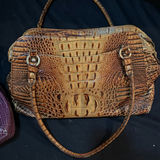 Two croc-embossed handbags - thumbnail 2 of 6