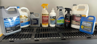 Assorted Stone Care Sealers, Cleaners, and Repair Bottles - Image 1 of 4