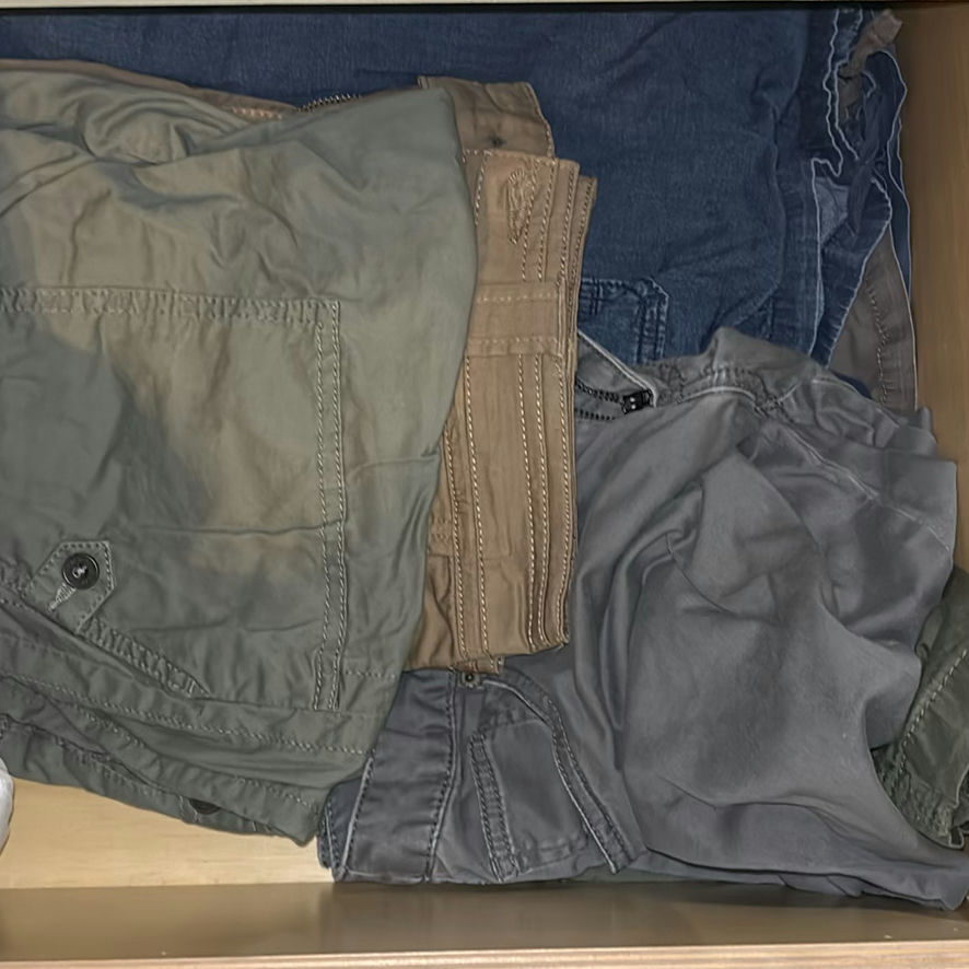Assorted casual clothing (jeans, shorts, jackets, and shirts) - image 4 of 7