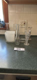 Assorted Clear Glass Vases - thumbnail 1 of 3