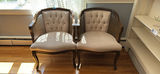 Pair of Upholstered Accent Chairs - thumbnail 1 of 2