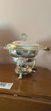 International Silver Company Chafing Dish with Lid and Burner - thumbnail 1 of 4