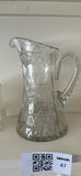 Lead Crystal Pitcher and Two Lidded Jars - thumbnail 2 of 5