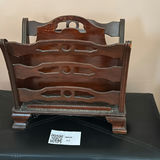 Storage Ottoman and Wooden Magazine Rack - thumbnail 6 of 6