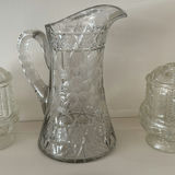 Lead Crystal Pitcher and Two Lidded Jars - thumbnail 5 of 5
