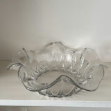 Glass Serving Bowl and Three Glass Bowls - thumbnail 2 of 3