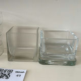 Assorted Clear Glass Bowls and Square Containers - thumbnail 3 of 3