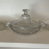 Assorted Clear Glass Serving Dishes and Platters - thumbnail 1 of 5