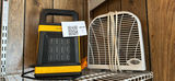 Portable Electric Space Heater and Box Fan - thumbnail 1 of 3