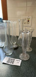 Assorted Clear Glass Vases - thumbnail 2 of 3