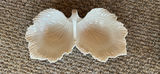 Lenox Ivory Ceramic Serving Bowl, Leaf Dish, and Bud Vase - thumbnail 2 of 8