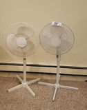 Two Holmes Air Pedestal Fans - thumbnail 1 of 2