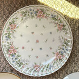 Four Decorative Floral Porcelain Plates - thumbnail 6 of 9