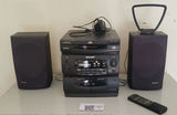 Sharp Mini Component Stereo System with Speakers and Remote - thumbnail 1 of 4