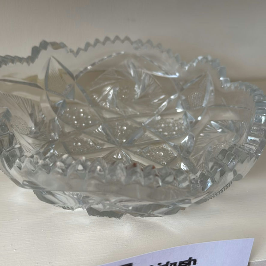 Three Cut Glass Bowls - image 2 of 3