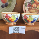 Five-Piece Ceramic Fruit-Decorated Dish Set - thumbnail 2 of 8