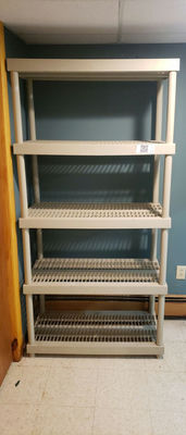 Sterilite Five-Tier Plastic Shelving Unit - Image 1 of 2