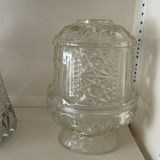 Lead Crystal Pitcher and Two Lidded Jars - thumbnail 4 of 5