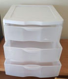 Office Desk with Assorted Desk and Office Organizers - thumbnail 2 of 5